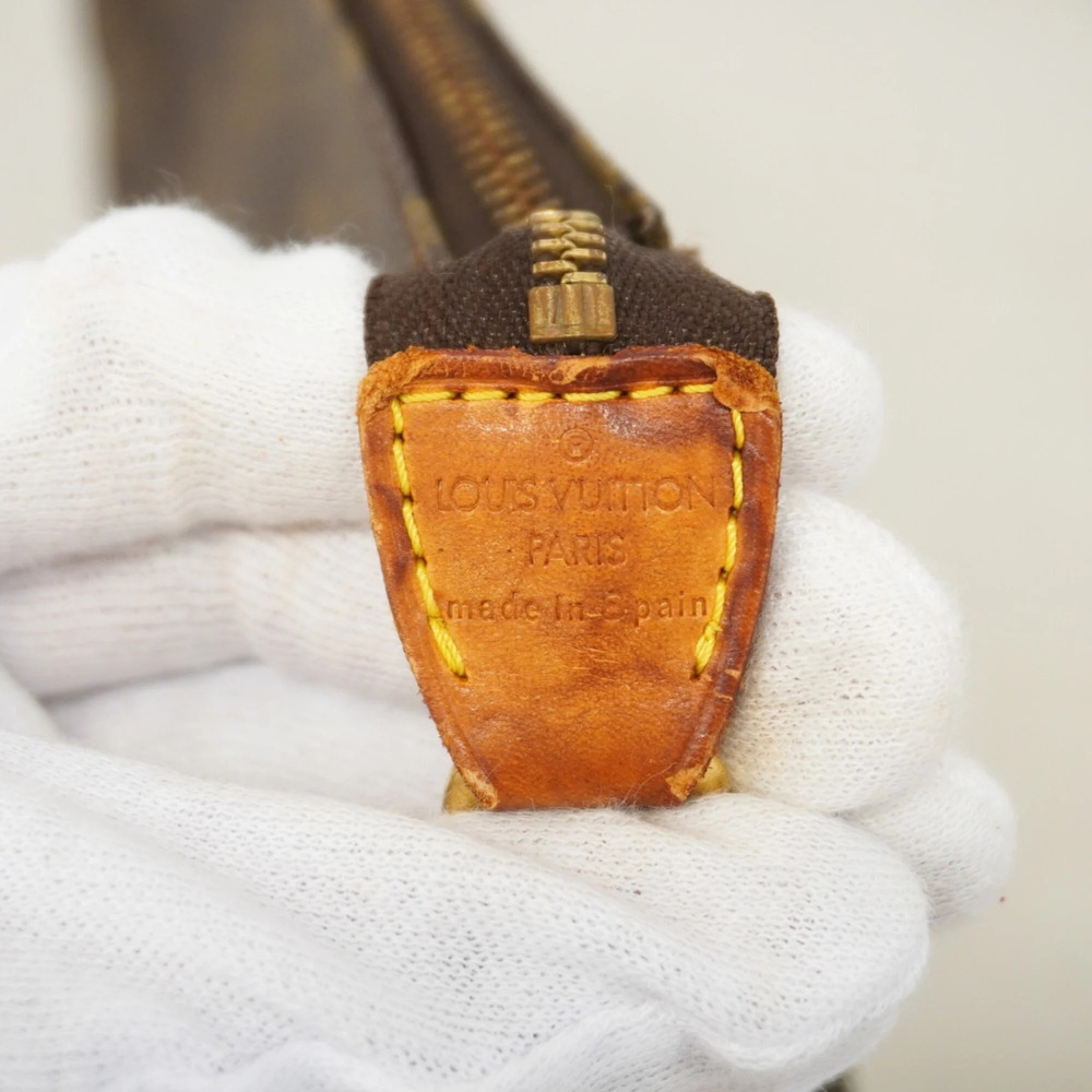 LOUIS VUITTON Brown Monogram Pochette Pouch - Picture 5 of 10